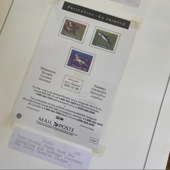 Canada Postage Stamps First Day Covers Lot of 90 Stamps Envelopes Scott Album - Picture 1 of 9